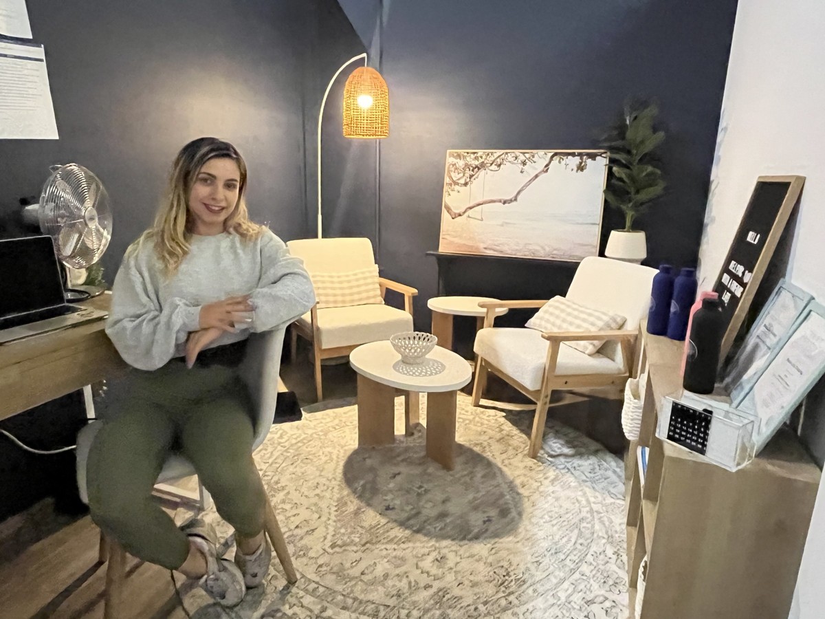 Maria Tralongo in her coaching studio